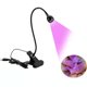 thumbnail image 2 of Lámpara de uñas UV de 3 W, secador de uñas LED de gel manos libres, lámparas de curado de esmalte de uñas giradas con clip fijo para uñas de gel (2 piezas) ShuxiuWang 1327537028956, 2 of 5