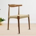thumbnail image 4 of Mundo In Silla Elegante Nórdico Kefren Comedor Oficina Madera Ergonomica Mundo In  SILL0903558NATURAL, 4 of 4