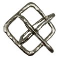 thumbnail image 5 of Bergamo Art 7.5 inch Decorative Handmade Aluminum Square Sculpture in Nickel, 5 of 5