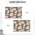 thumbnail image 5 of Sigee Rose Flowers for Multipurpose Zipper Pouch Paper Reusable Cosmetic bag for Purse Water Resistant Gift, 5 of 8