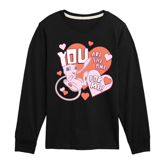 Pokemon - You One For Me - Youth Boys Long Sleeve Graphic T-Shirt