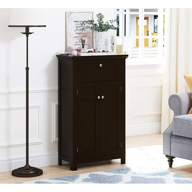 Spirich Home Freestanding Bathroom with Drawer and Adjustable