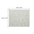 thumbnail image 2 of Unique Bargains Bling Rhinestone Sheet Self Adhesive Sticker 9.44 x 7.87 Inch DIY Car Decoration Sticker White, 2 of 6