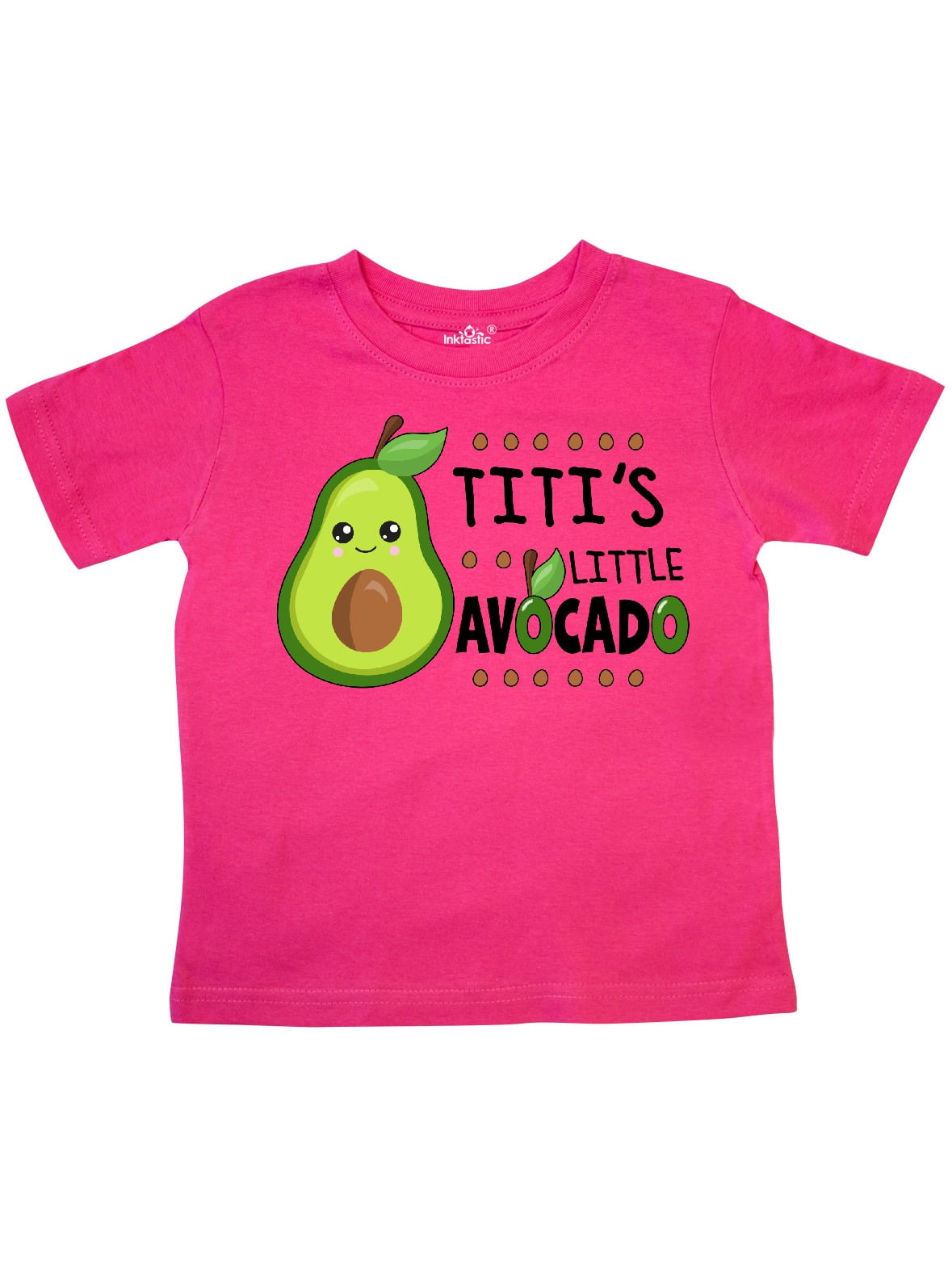 Titi's Little Avocado with Cute Baby Avocado Toddler T-Shirt - Walmart ...