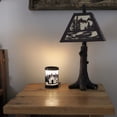 thumbnail image 2 of Lámpara para calentar velas Rivers Edge, luz nocturna, decoración rústica, 2 of 7