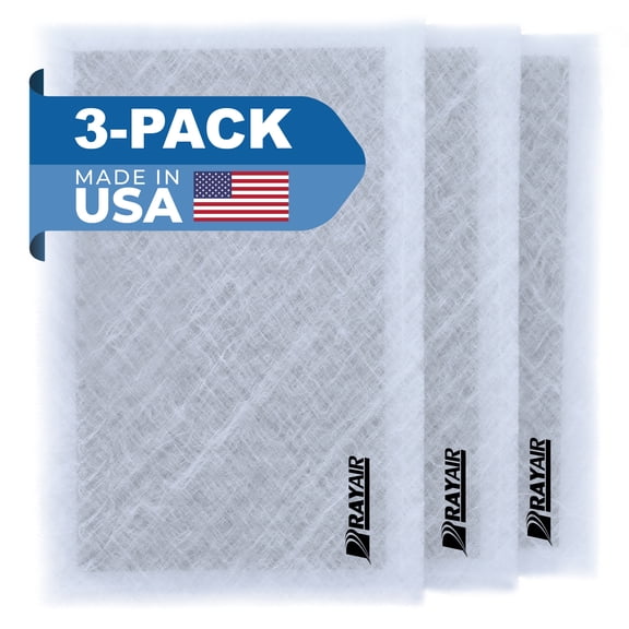 RAYAIR SUPPLY CT500 Replacement Filter Pads Compatible with Dynamic Air Cleaner CT500 Refills (3 Pack) WHITE