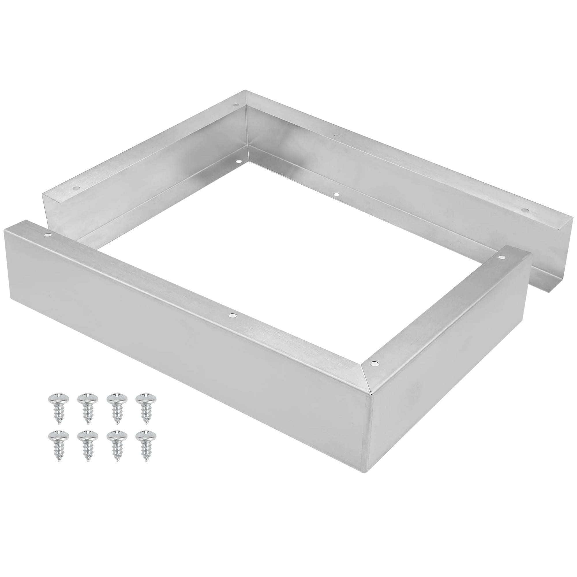 Microwave Filler Kit 2.95”W Stainless Steel Microwave Trim Kit Replaces Whirlpool 8171339 - Universal Microwave Trim Kit Fits Most Brands - Fills Over the Range Oven Cabinet Gap - 15.75”H x 10.75”D