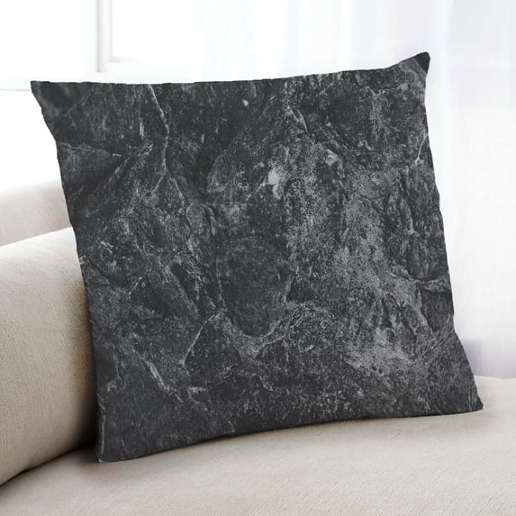 Ahgly Company Earth Rock Indoor Throw Pillow, 18 inch by 18 inch