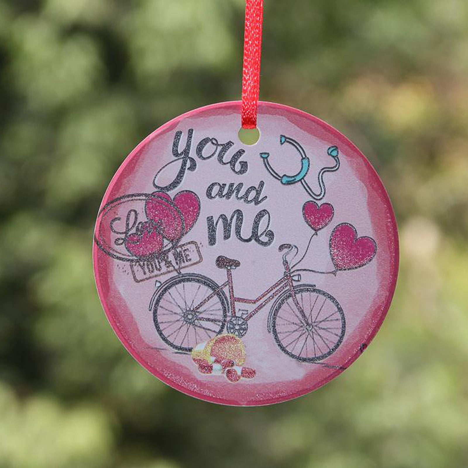 Suncoda Heart Ornaments Valentine Gifts Decorative Ornaments In Personalized Shapes For Valentine s Day Decorations Valentine s Day Decorations