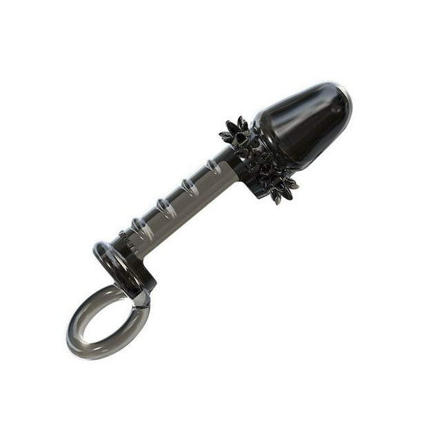 Extensión de condón reutilizable, funda para pene, agrandamiento masculino, retraso en el tiempo, cubierta de masajeador de clítoris con punta, condones transparentes de cristal, juguete sexual para adultos Tan Jianjun unisex