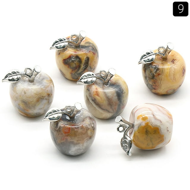 TopLLC Natural Luckily Stone Apples Mini Apples Pendant on Clearance