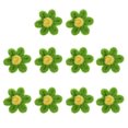 thumbnail image 1 of MasteelfCA 10pcs Flower Patches Handmade Flowers DIY Craft Materials Wool Knitting Flower, 1 of 7