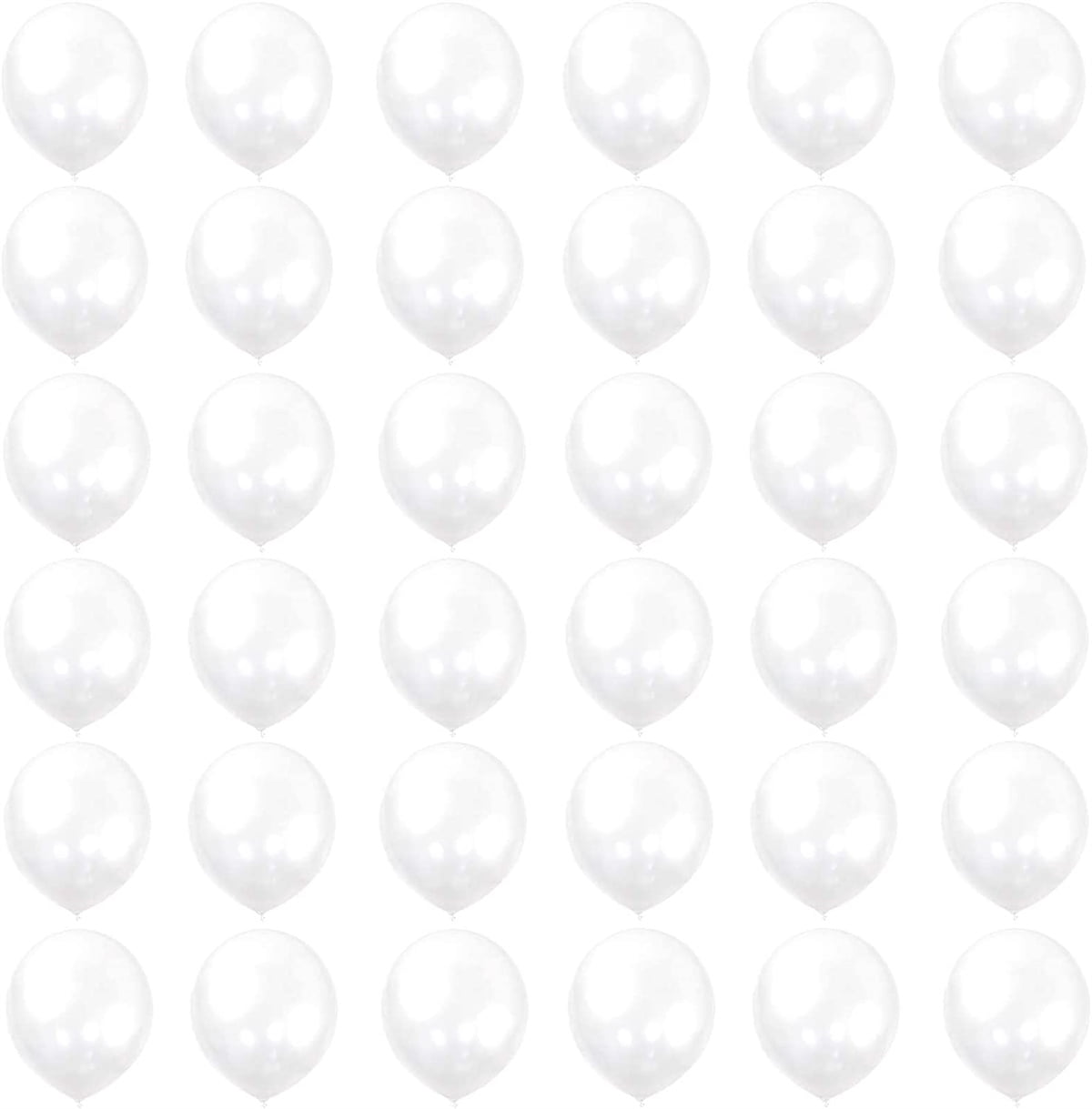 Casewin Bubble Clear Balloon 100 Pieces Mini Transparent Round