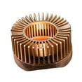 thumbnail image 3 of GROWTH TANK Tea Warmer Tea Heating Base Tea Light Ornaments Heat Preservation Aluminum Alloy Golden, 3 of 9