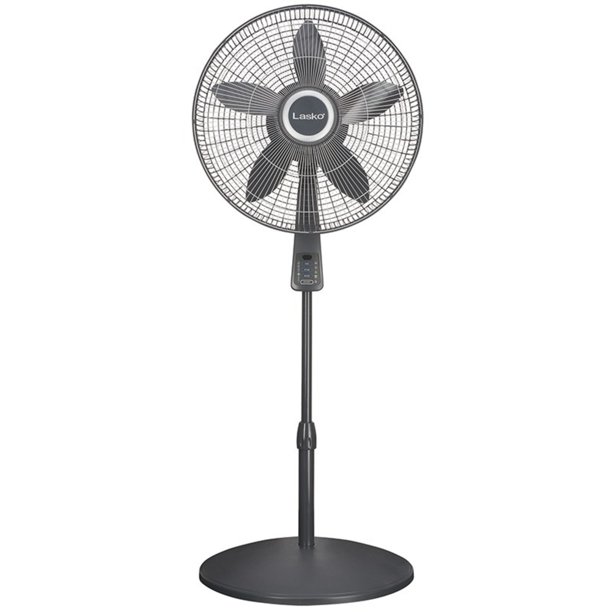18_ Pedestal Fan with Remote Oscillation and Thermostat