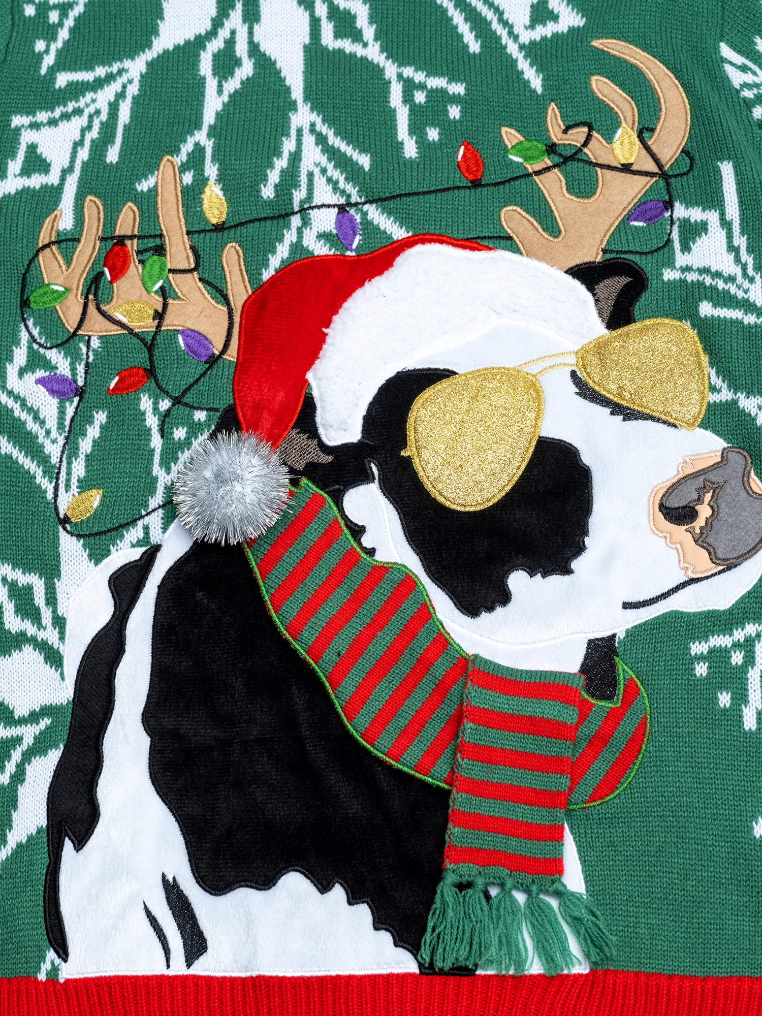 Cow ugly christmas sweater walmart hotsell