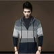 thumbnail image 4 of Sudadera con capucha para hombre, jersey de punto, tipo cárdigan, 4 of 5
