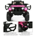 thumbnail image 6 of Gymax Electric 12V Kids Ride-on Car Truck Parent Control with 2.4 GHZ Remote Control Pink, 6 of 8