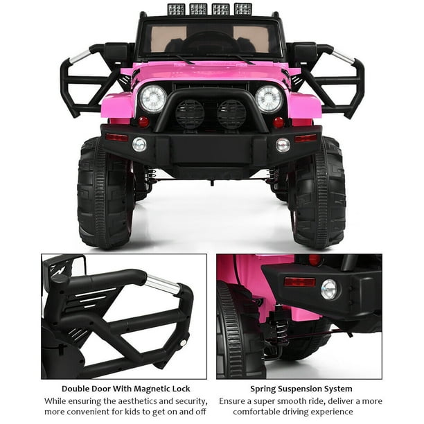 Kids electric car with parental control deals