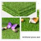 thumbnail image 2 of Estera de césped artificial, decoración de plantas artificiales, plantas decorativas para alfombras de área, césped, modelo de paisaje estático, 4 piezas, 2 of 6
