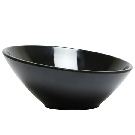 

24 Oz. Cascade Bowl Black Melamine 6/PK Pack of 2