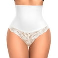 thumbnail image 3 of Tummy Control Thong Shapewear for Women Seamless Panties Body Shaper Girdle Panty Lace Shaping Underwear, 3 of 7