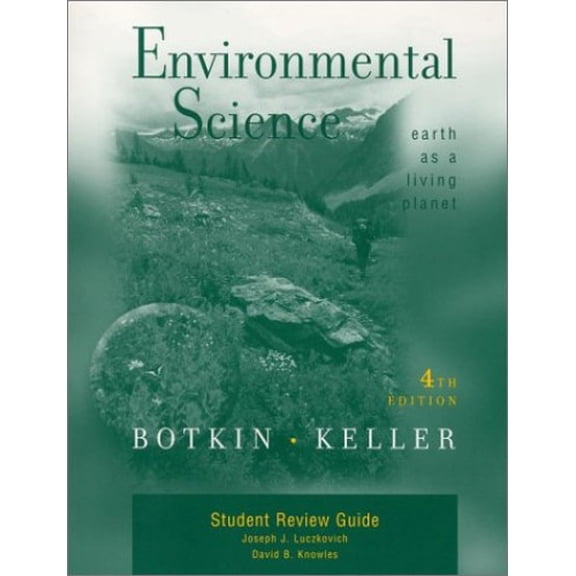 Pre-Owned Environmental Science, Student Companion CD-ROM: Earth as a Living Planet (Paperback) 0471218855 9780471218852
