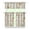 Pumpkin-115, variant on Rustic Autumn Harvest Design Kitchen Curtains 3-Piece Set Pumpkin Thanksgiving Theme Panels