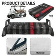 thumbnail image 5 of HUIACONG Firefighter Flag Golf Cart Covers Seat Non-Slip Breathable Golf Cart Seat Covers Two-Person Comfortable Portable Protection Interior Accessories For EZGO Yamaha Club Cars, 5 of 7