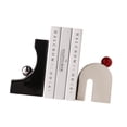 thumbnail image 4 of yotijay Art Statues Art Sculptures Bookends Book Ends Decorative Figurines for Bookshelf with 3 Books, 4 of 9
