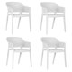 thumbnail image 1 of Set 4 Sillas Capri de Plastico Ergonomicas para Exteriores e Interiores Mundo In  Capri, 1 of 10