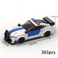 thumbnail image 1 of Police Car Racing Car Assembly Building Blocks Toys, Puzzle Building Toy, 1 of 5