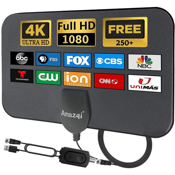 TV Antenna for Smart TV 400+ Miles Range Portable Digital Antenna