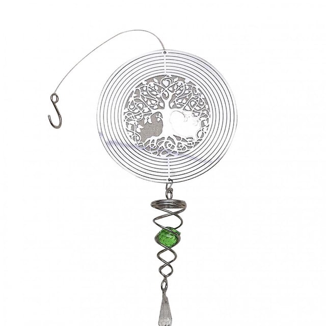 Hanging 3d Outdoor Wind Spinner Garden Home Wind Chime Decor Dragon