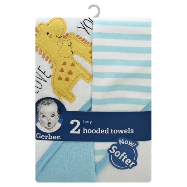 giraffe hooded towel baby