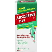 Absorbine Jr Plus Pain Relieving Liquid - 4 oz, Pack of 2
