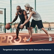 Copper Compression PRO+ Performance Full Arm Sleeve: Compression for Tendonitis, Arthritis & Forearm Strain S/M