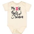thumbnail image 3 of Inktastic My 1st Golf Season Girls Baby Bodysuit, 3 of 5