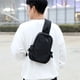 thumbnail image 5 of Bolso de hombre, bolso de mensajero, bolso de pecho informal de moda para hombre, bolso de tendencia simple, bolso de hombro de estilo japonés para mujer, 5 of 6