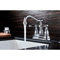 thumbnail image 3 of Anzzi L-AZ033 Edge 2-Handle Bathroom Sink Faucet in Polished Chrome, 3 of 6