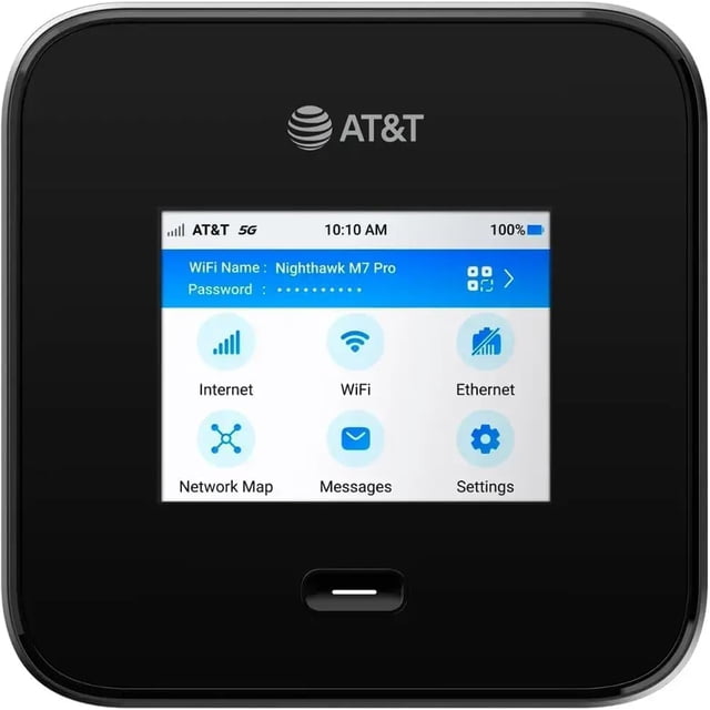 Reacondicionado Hotspot móvil NETGEAR Nighthawk M7 Pro 5G WiFi 7 desbloqueado