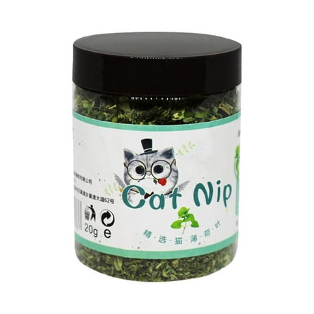 PFDDRW 20g Natural High Quality Catnip Cattle Grass Mint Taste Cat Toy FVC Funny (280ml)