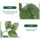 thumbnail image 3 of KAKOWELY 100 hojas verdes artificiales, hojas de rosas falsas, hojas de rosas artificiales para decoración DIY, 3 of 4