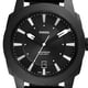thumbnail image 4 of Fossil Machine Reloj de tres manecillas de acero inoxidable y cuarzo de 49 mm para hombre Color: Negro (Modelo: FS5971), 4 of 5