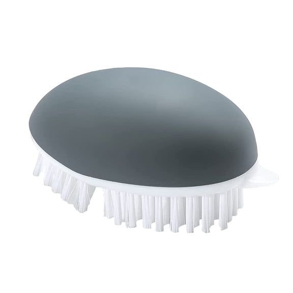 Vegetable Brush For Potatoes And Eggs With Non-Slip Grip Made From Plastic For Effective Cleaning And Food Prep