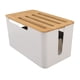 thumbnail image 4 of Caja de enrutador Wi-Fi, caja de almacenamiento de enrutador, organizador de enrutador Wi-Fi grande, caja de enrutador, diseño de clase mundial, 4 of 12