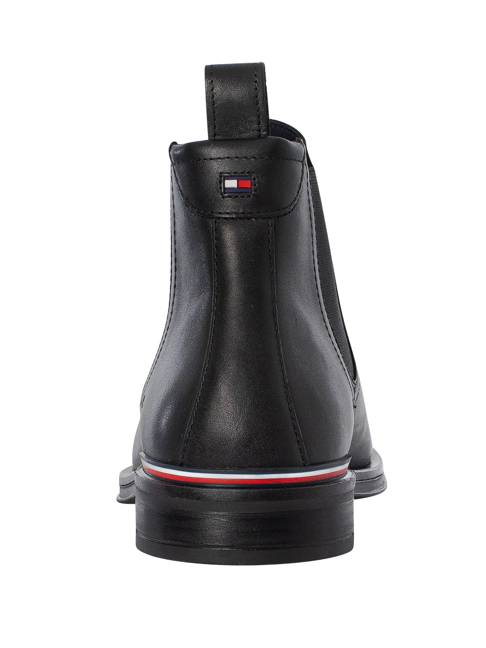 Hilfiger Men\'s Black Leather Chelsea Boots Tommy Hilfiger - Brandclub - Tommy Hilfiger Core Leather  main image 2
