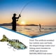 thumbnail image 5 of Naiovety Paquete de 3 señuelos de pesca de plástico de agua salada cebo falso atracción al aire libre Swimbaits artificiales Crankbait accesorio 10cm Pescar tipo 9 Naiovety OD023723-09, 5 of 6