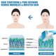 thumbnail image 5 of Rodillo de hielo para aliviar la hinchazón de la cara y los ojos, masajeador facial, rodillo helado para mujeres, reduce la hinchazón y aprieta los poros, alivia la migraña y el dolor azul Jormftte WRMH-1091-1, 5 of 7
