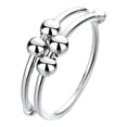 thumbnail image 1 of Fiudx Anillo para Aliviar La Ansiedad, Elegante Diseño de Cuentas Giratorias, Joya para El Manejo Del Estrés, Elegante Accesorio Diario, Regalo Perfecto para Seres Queridos, Solución Discreta para La, 1 of 3